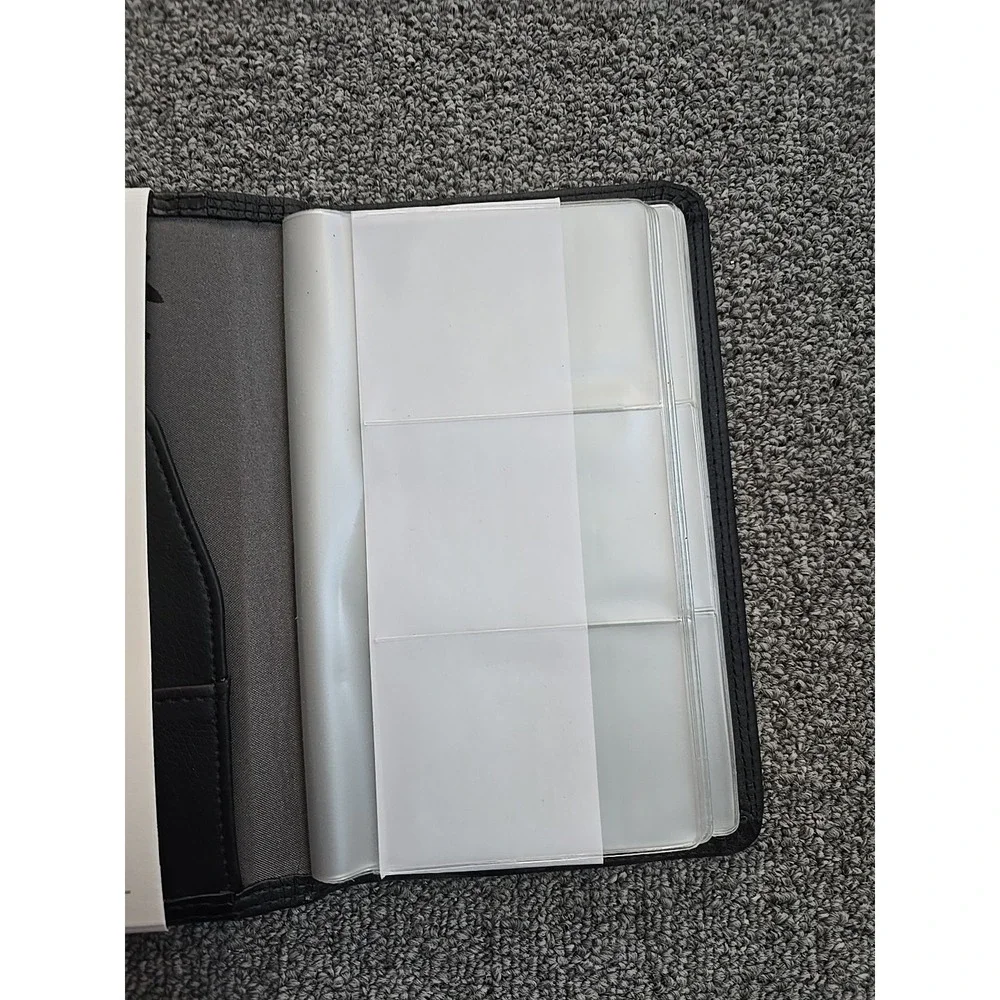 Swissgear Wenger Diplomat Exec Business Card File- Black 156 Card Capacity-NEW